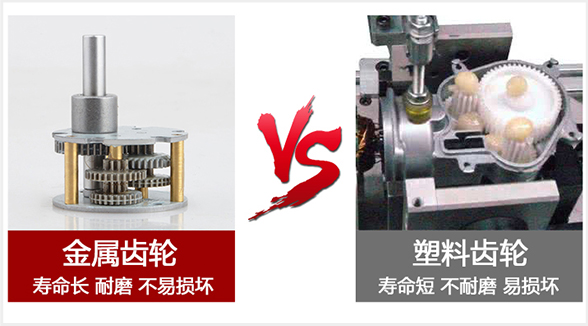 齒輪對比——機(jī)器的對比